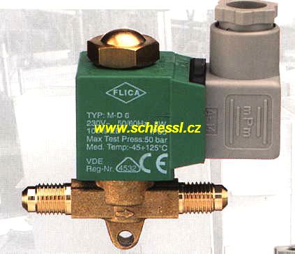 více o produktu - Ventil magnetický MD062MMS, vč.cívky, 6mm, MD-00006, Honeywell